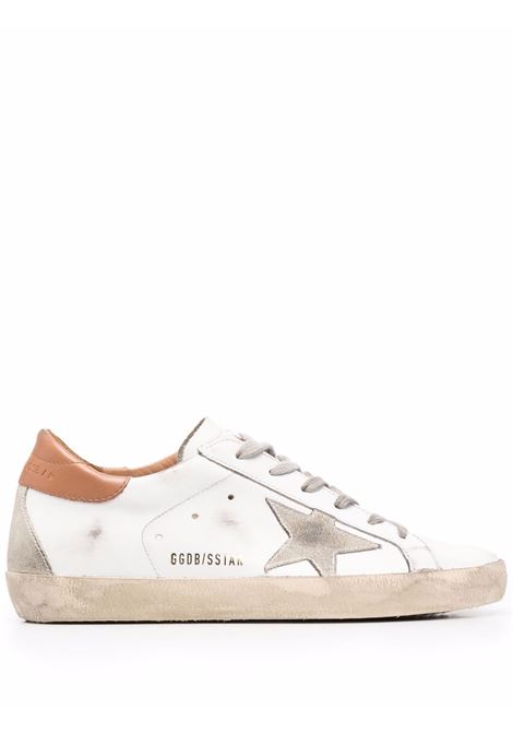 Sneakers super star in bianco e beige Golden goose - donna GOLDEN GOOSE | GWF00102F00218210803